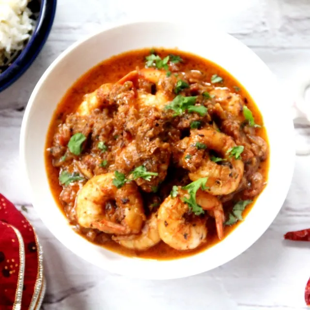 PRAWN TIKKA VINDALOO