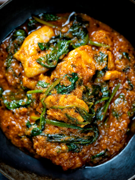 CHICKEN SAAG