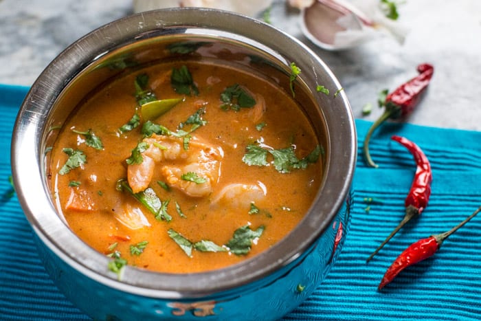PRAWN MADRAS CURRY