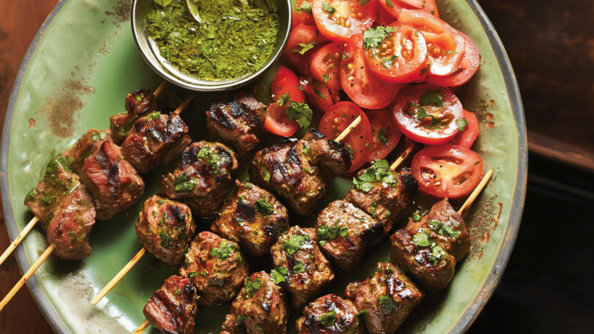 LAMB HARIYALI KEBAB